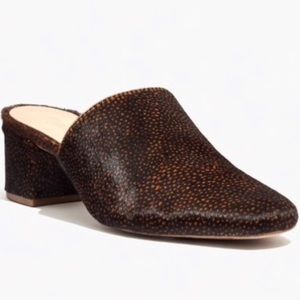 Madewell Spotted Calf Mule